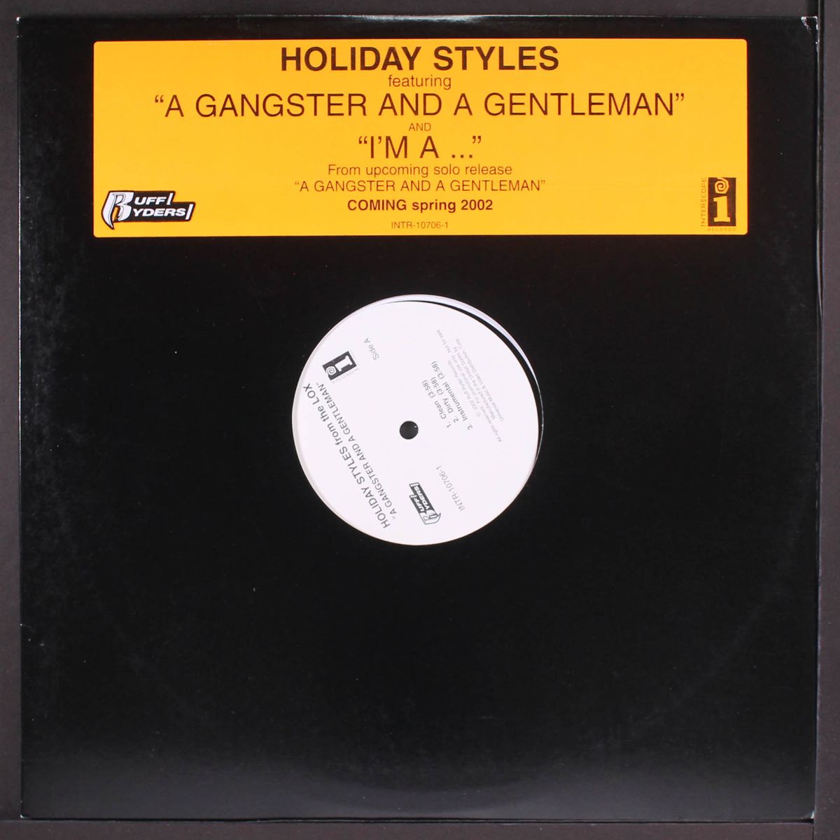 a gangster and a gentleman / i'm a... by HOLIDAY STYLES FROM THE LOX