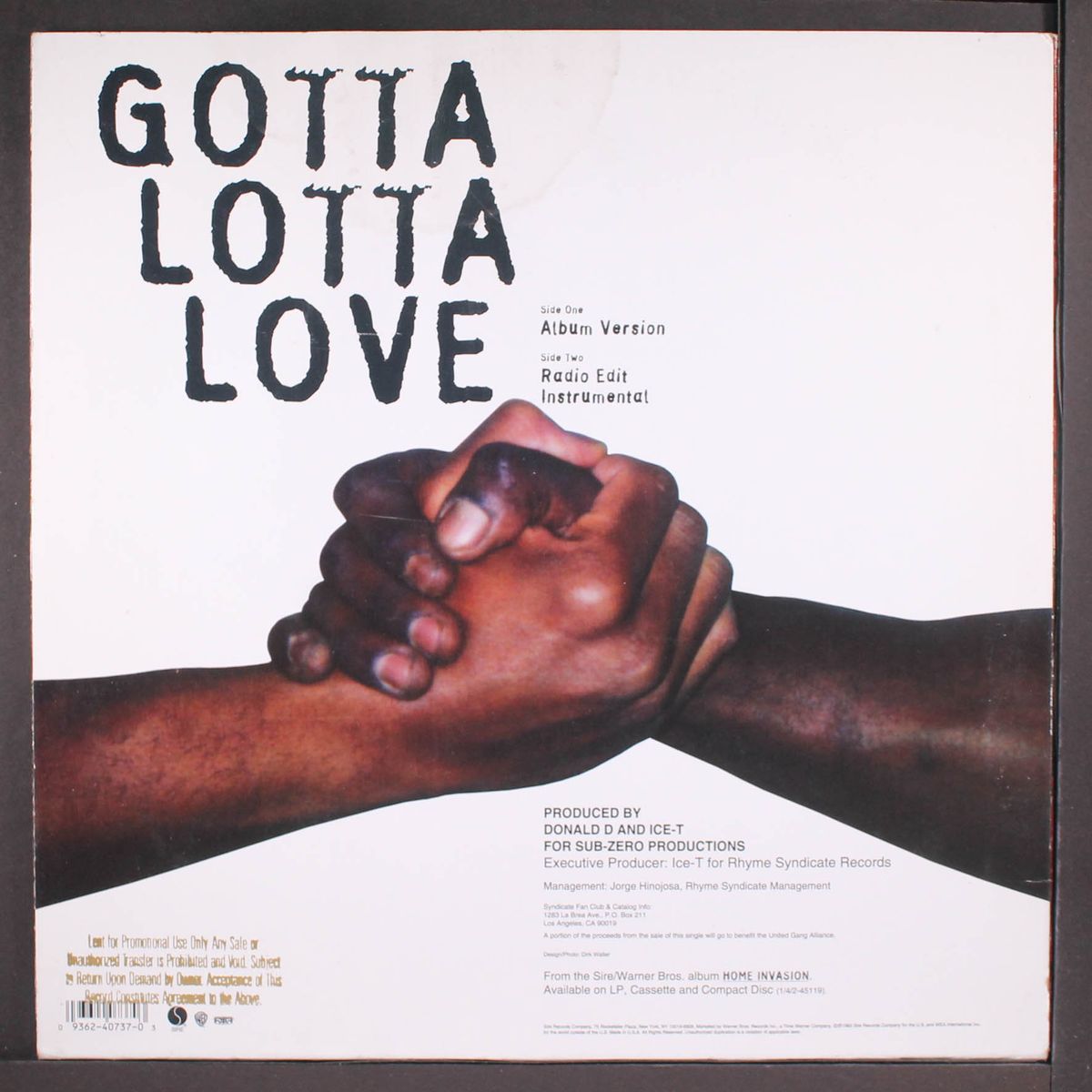 gotta lotta love / instro by ICE-T