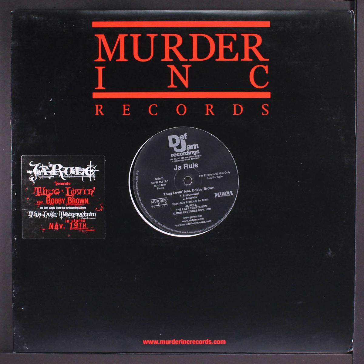 thug lovin' feat. bobby brown / instro by JA RULE
