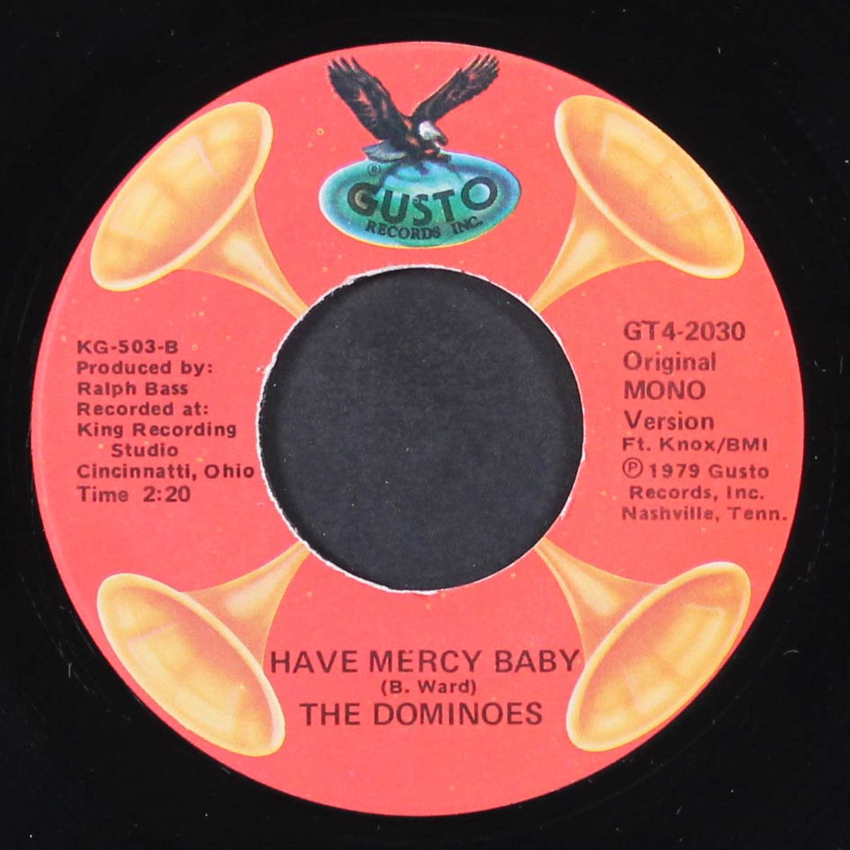 sixty minute man / have mercy baby by DOMINOES