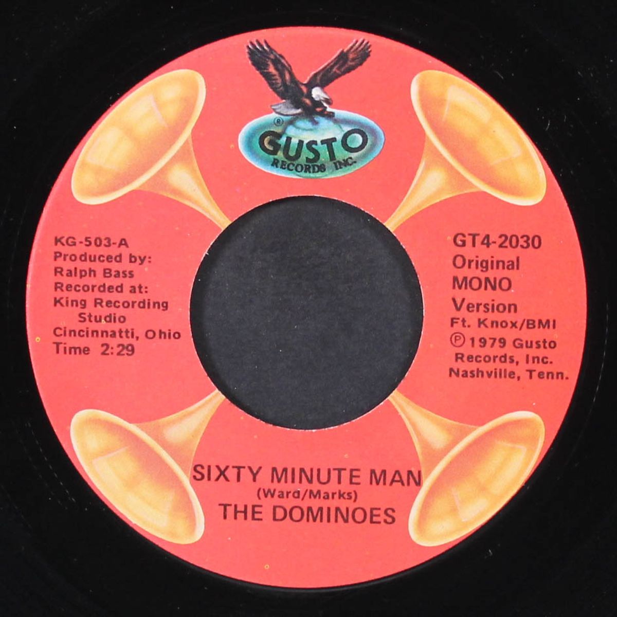 sixty minute man / have mercy baby by DOMINOES