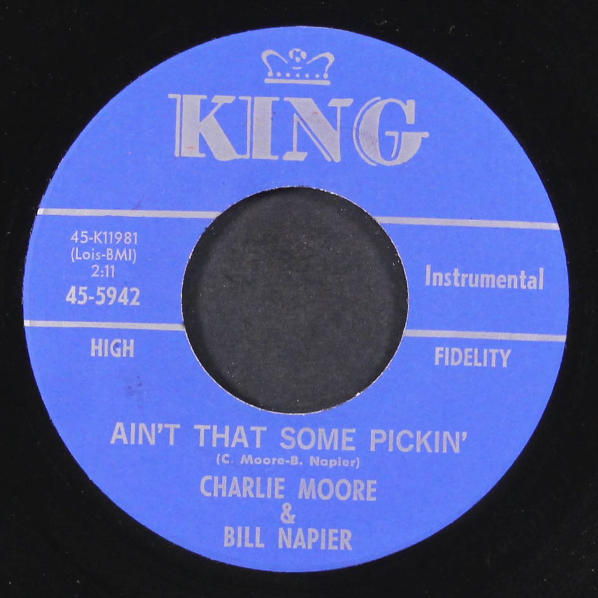 way, way, down south by CHARLIE MOORE & BILL NAPIER