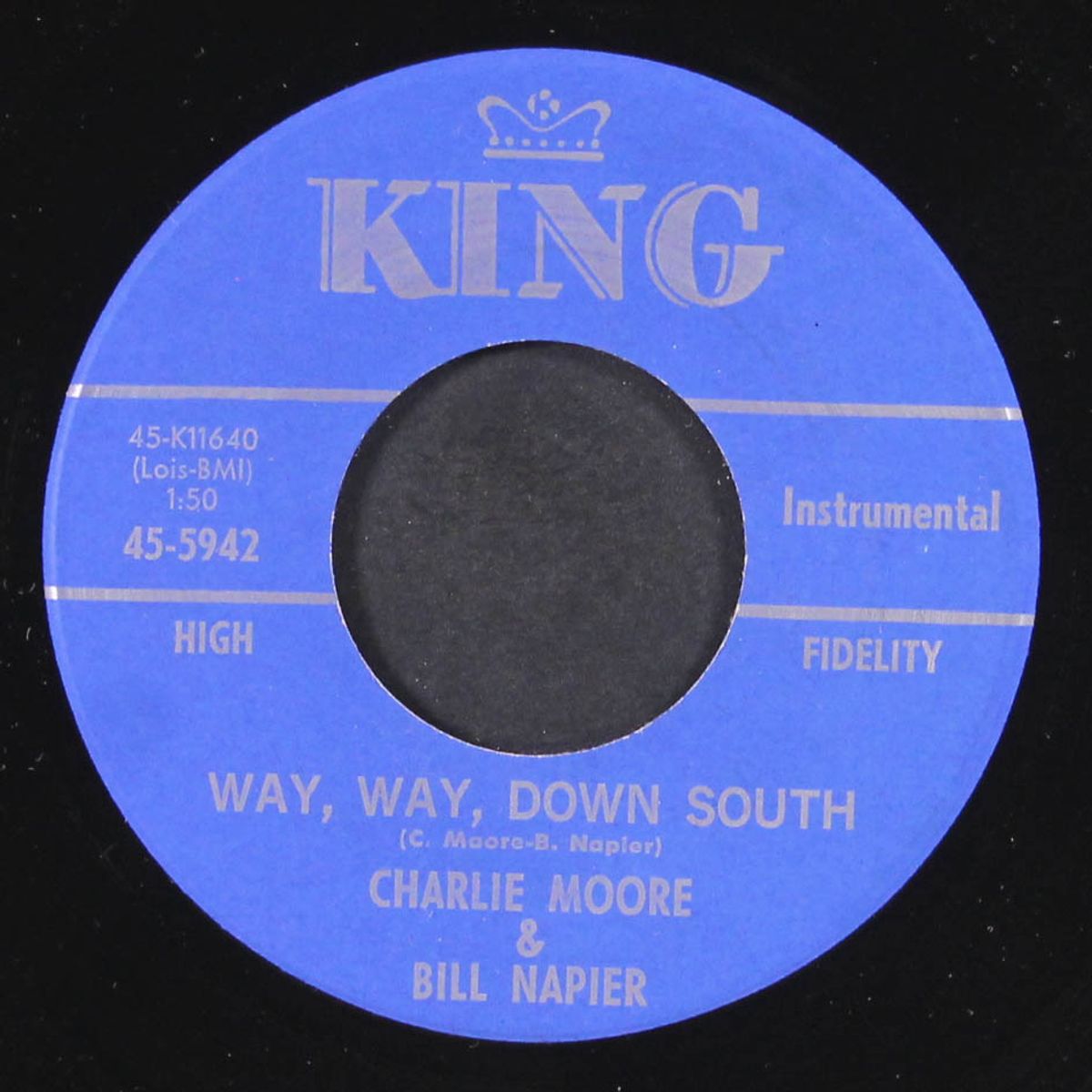 way, way, down south by CHARLIE MOORE & BILL NAPIER