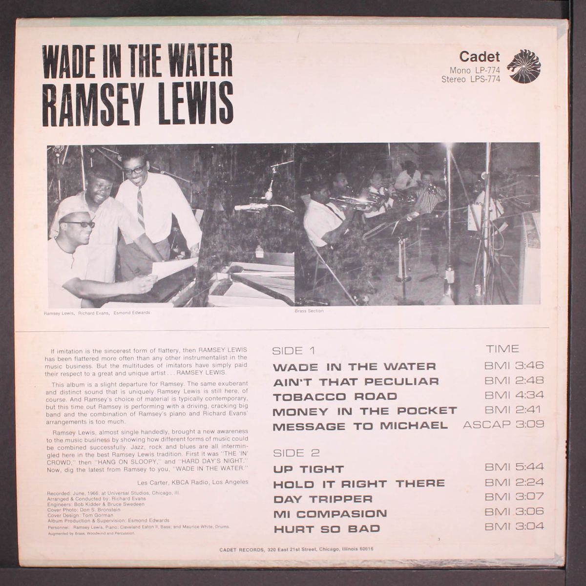 wade in the water by RAMSEY LEWIS