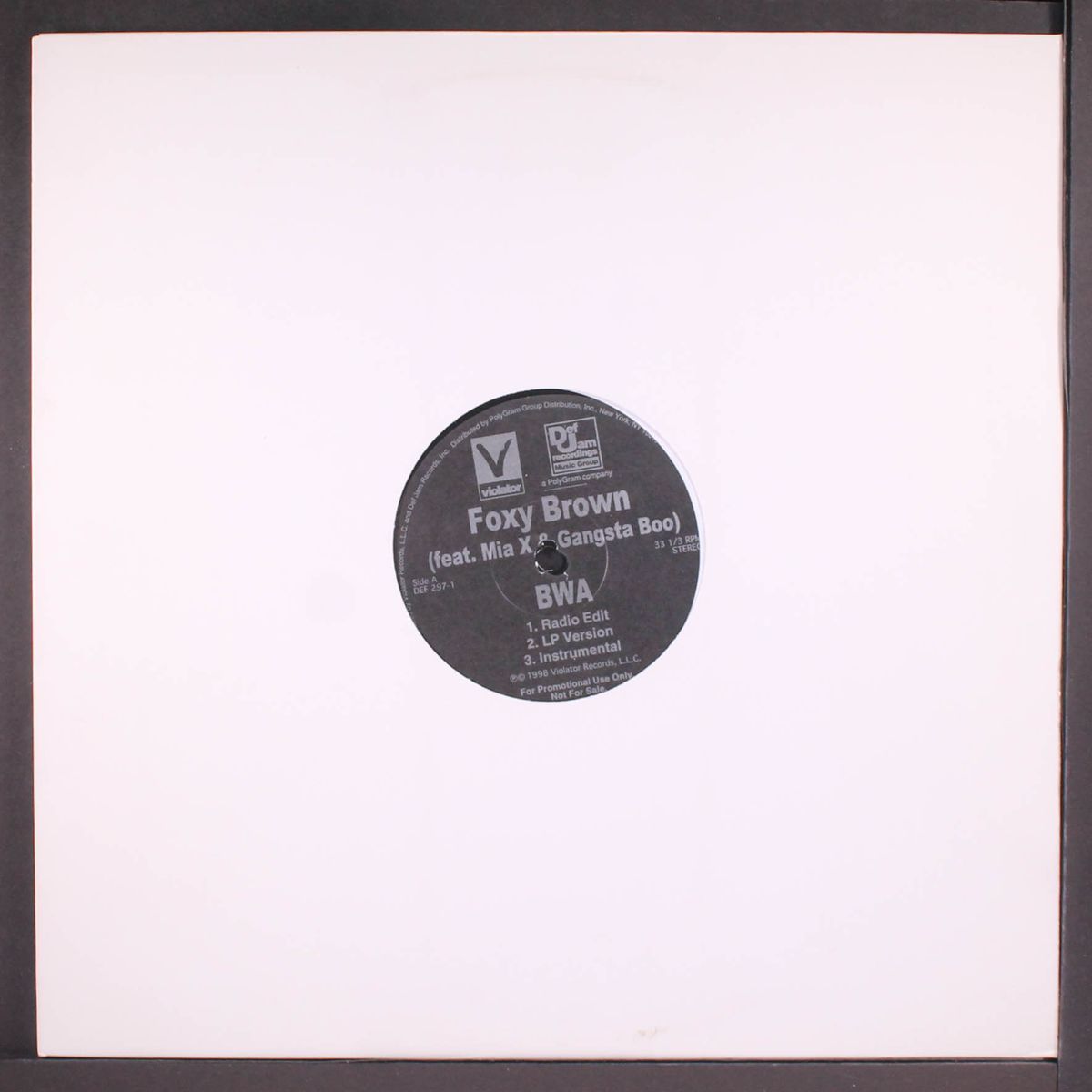 paper chase / bwa by JAY-Z/ FOXY BROWN