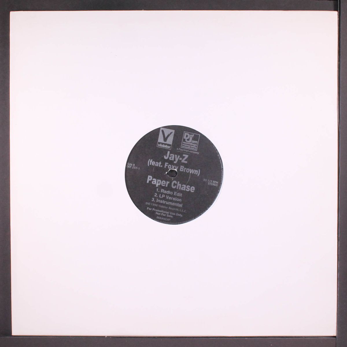 paper chase / bwa by JAY-Z/ FOXY BROWN