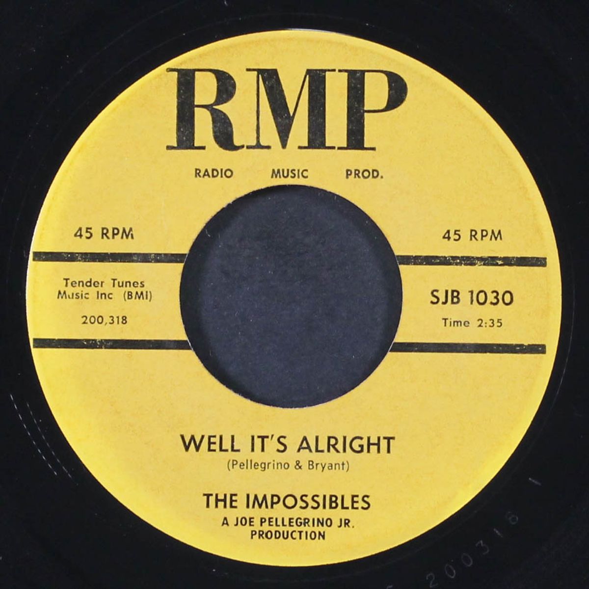 mr. maestro / well it's alright by IMPOSSIBLES