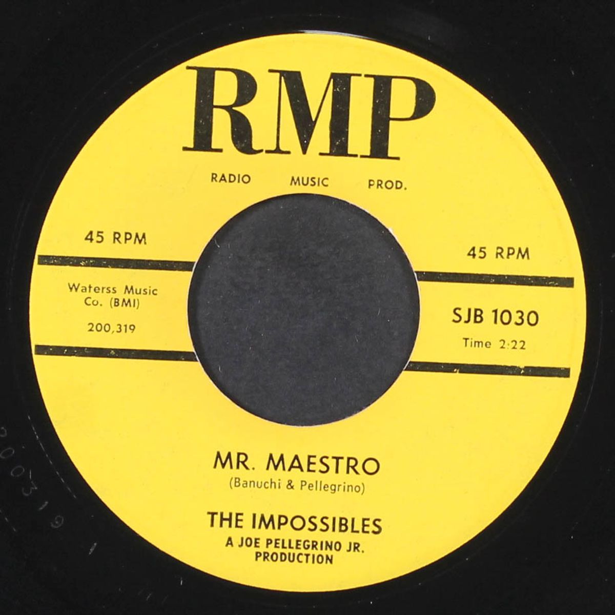mr. maestro / well it's alright by IMPOSSIBLES