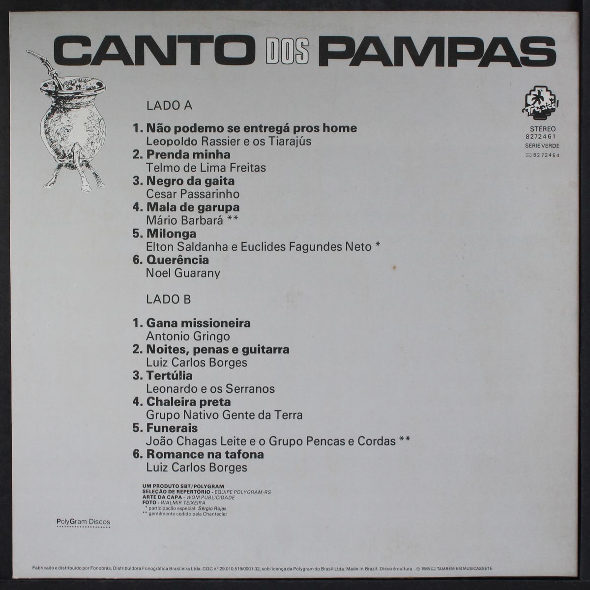 canto dos pampas by VARIOUS