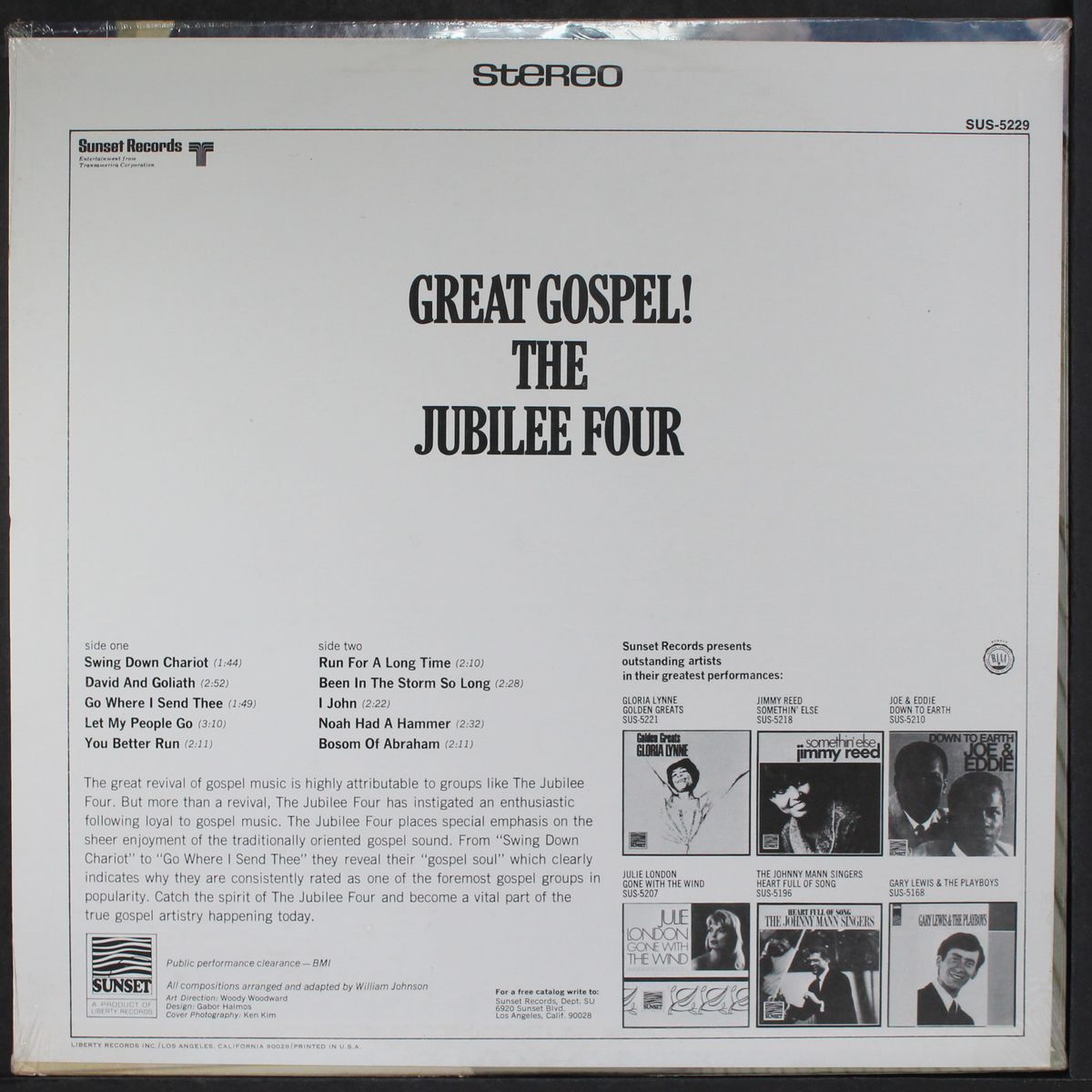great gospel! by JUBILEE FOUR