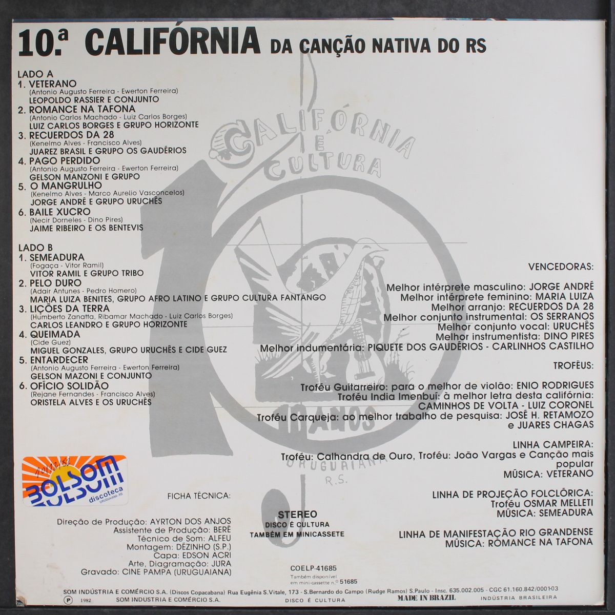 california da cancao 10 by VARIOUS