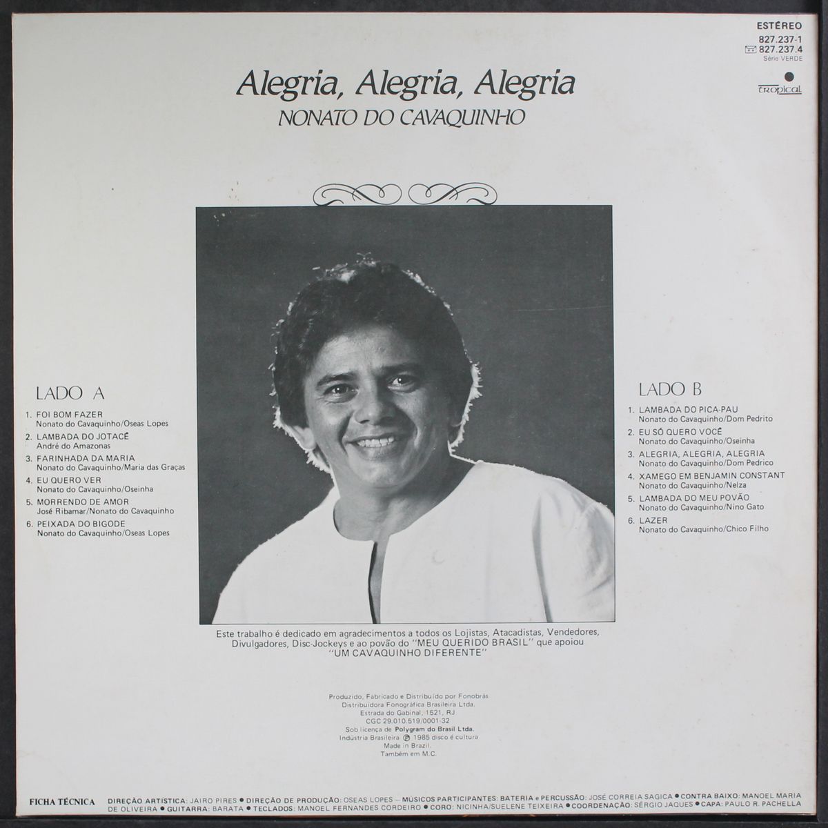 alegria, alegria, alegria by NONATO DO CAVAQUINHO