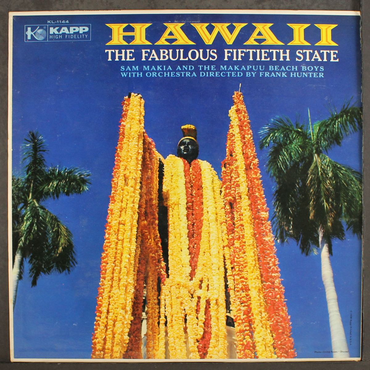 hawaii, the fabulous fiftieth state by SAM MAKIA & MAKAPUU BEACH BOYS