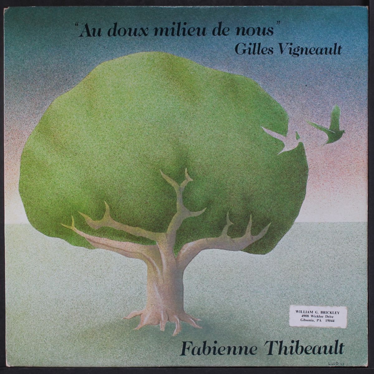 au doux milieu de nous by FABIENNE THIBEAULT
