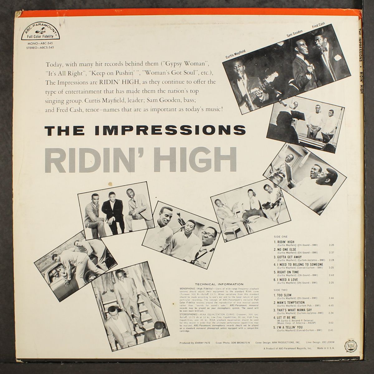 ridin' high by IMPRESSIONS