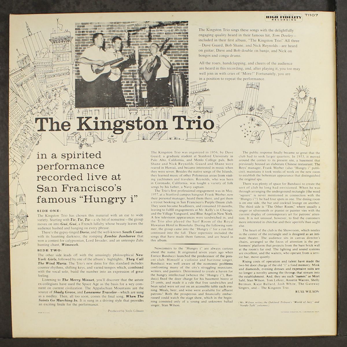 from the hungry i by KINGSTON TRIO