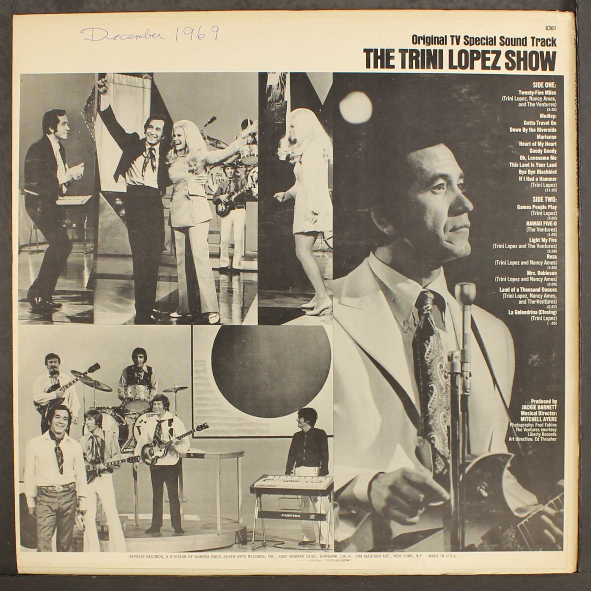 the trini lopez show by TRINI LOPEZ