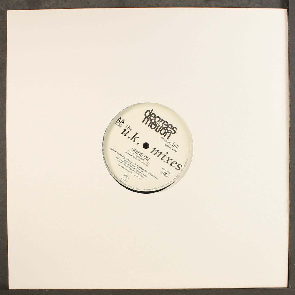 shine on (the u.k. mixes) by DEGREES OF MOTION
