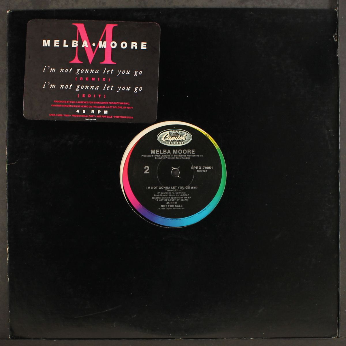i'm not gonna let you go (remix) by MELBA MOORE