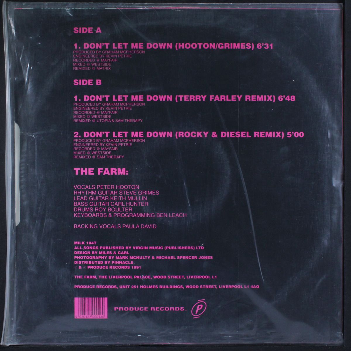 don't let me down by FARM
