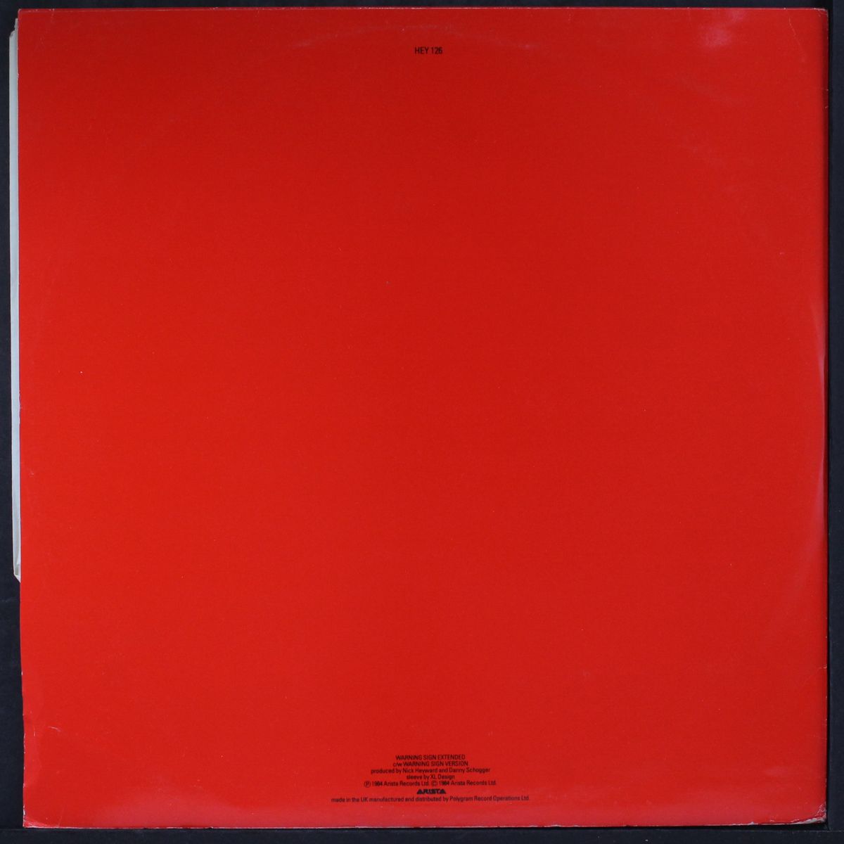 warning sign by NICK HEYWARD