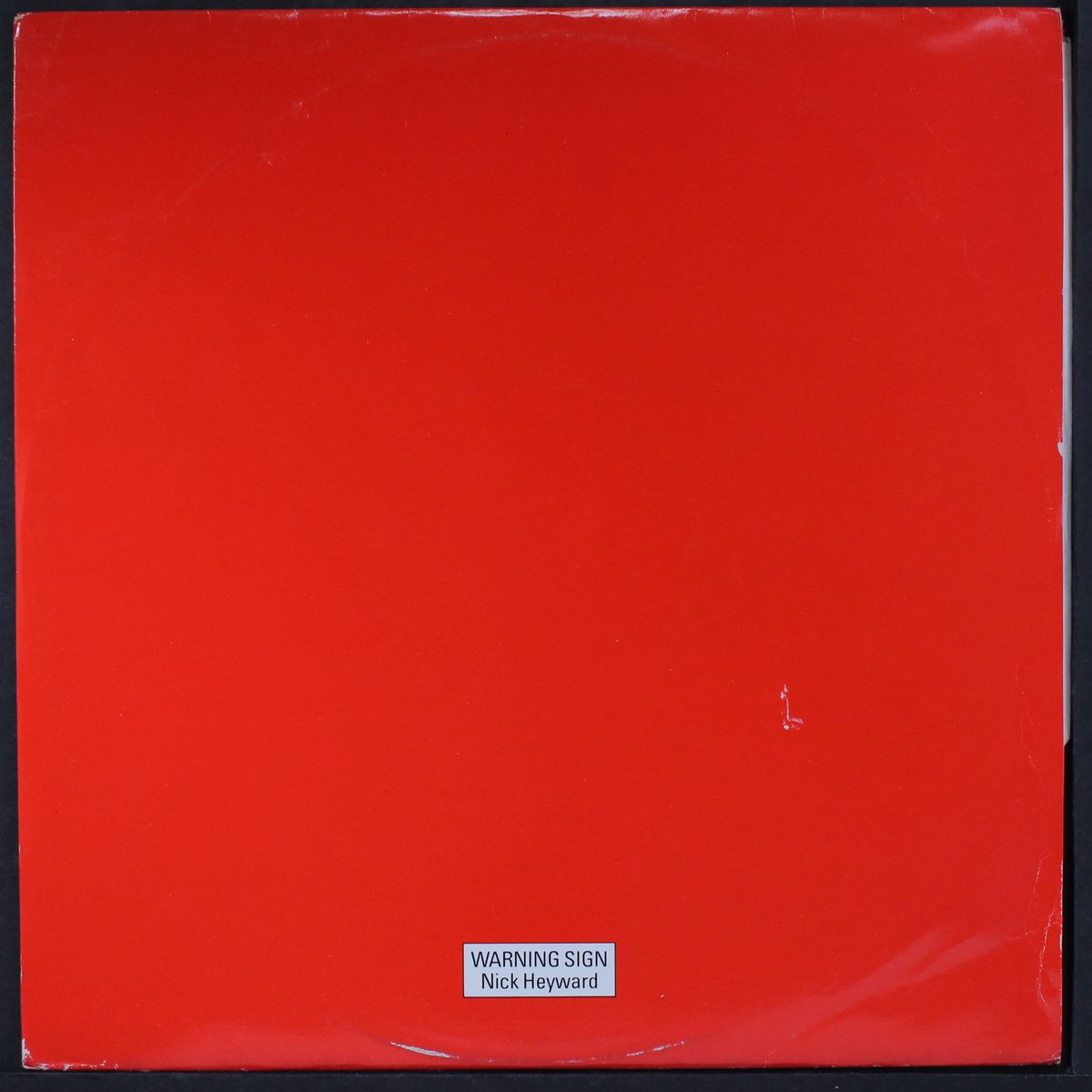 warning sign by NICK HEYWARD