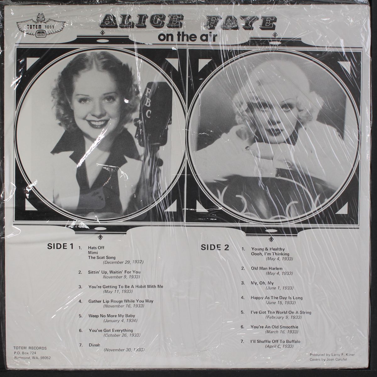 on the air by ALICE FAYE