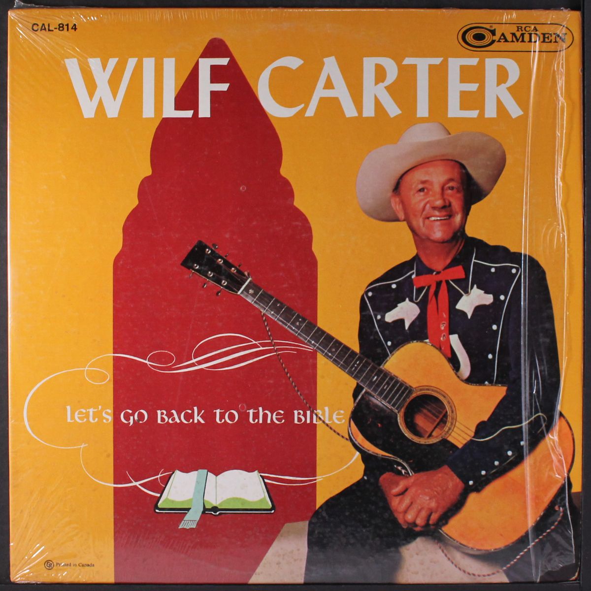 let's go back to the bible by WILF CARTER