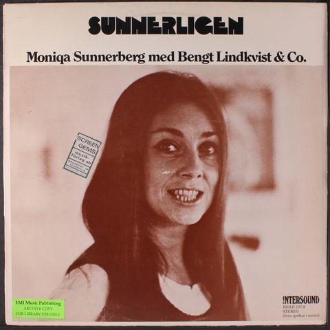 MONIQA SUNNERBERG MED BENGT LINDKVIST & CO.