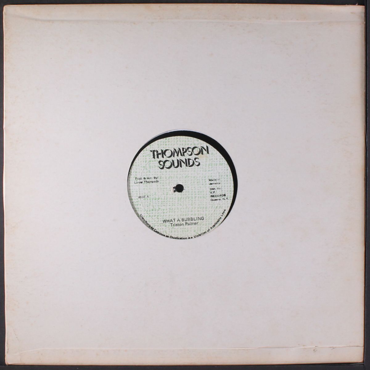 what a bubbling / dance dance by TRISTON PALMER