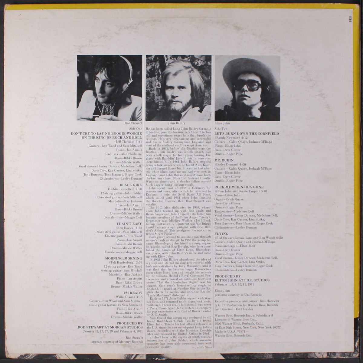 it ain't easy by JOHN BALDRY