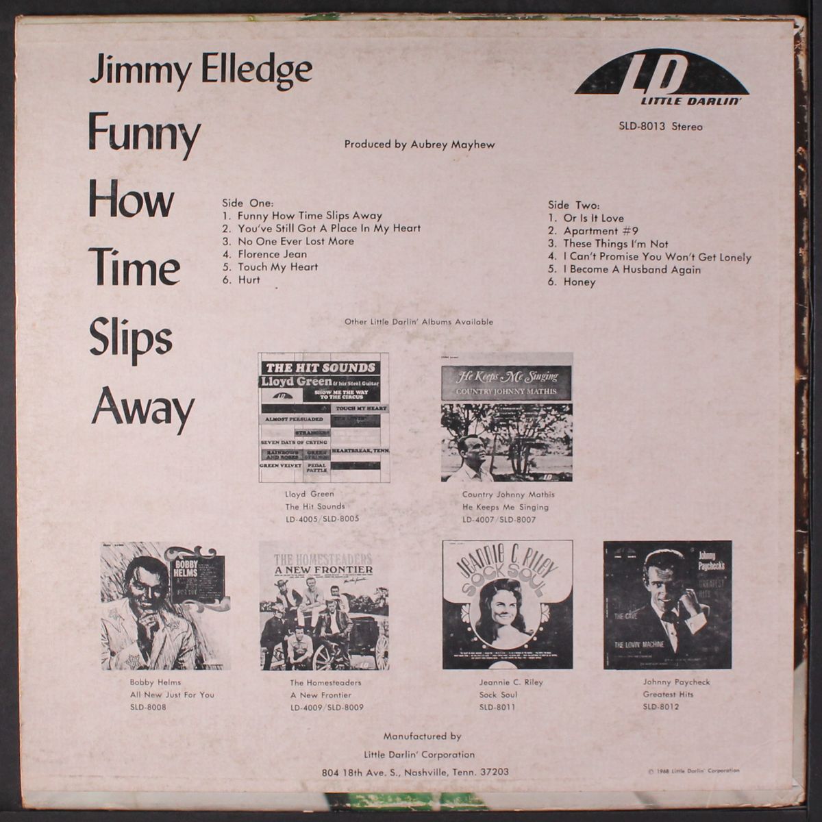 funny how time slips away by JIMMY ELLEDGE