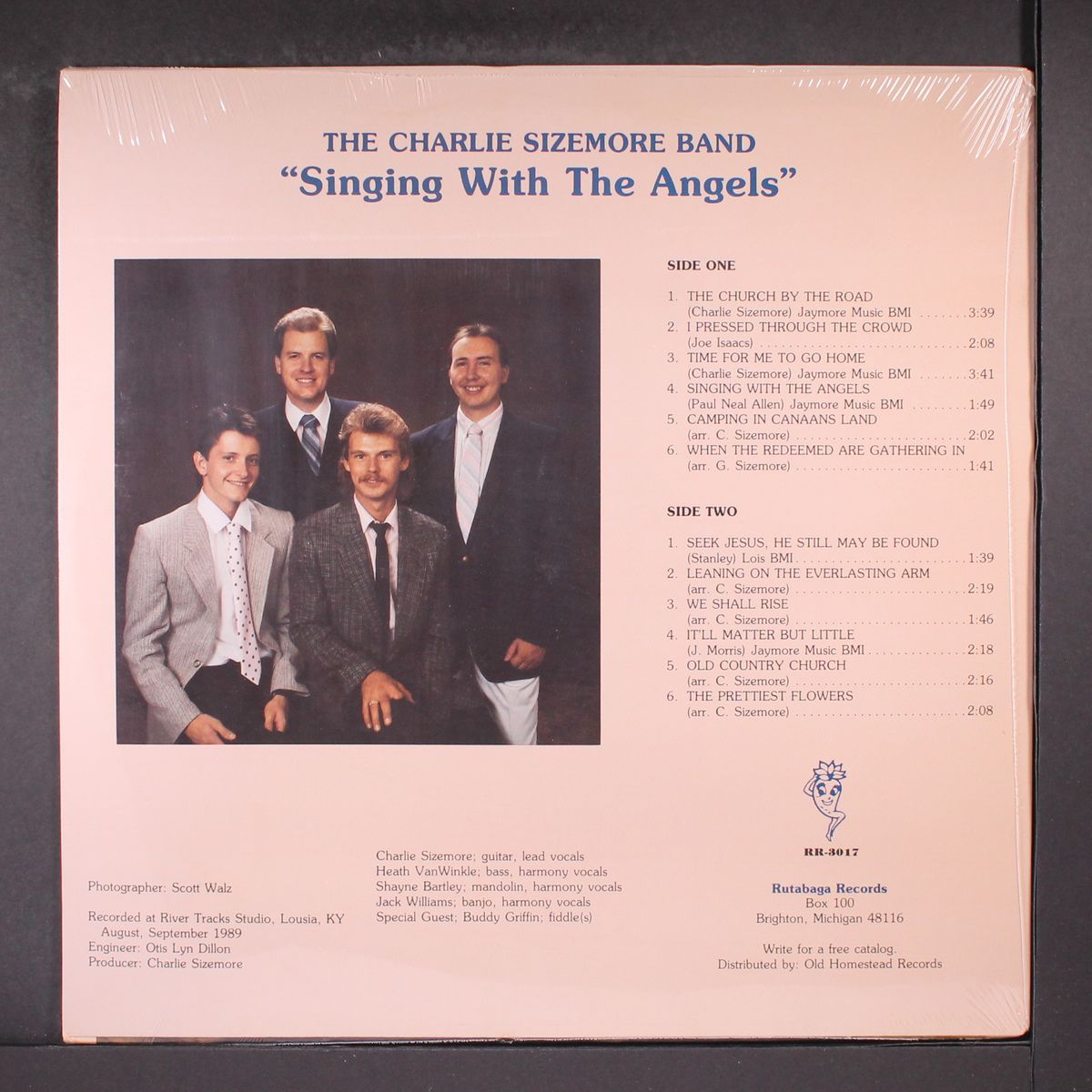 singing with the angels by CHARLIE SIZEMORE
