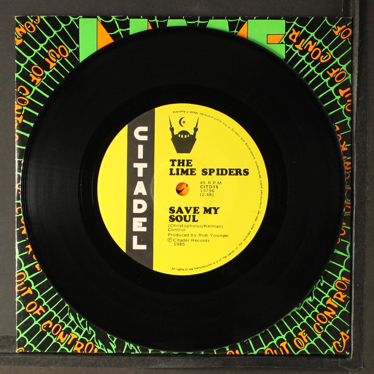 out of control by LIME SPIDERS
