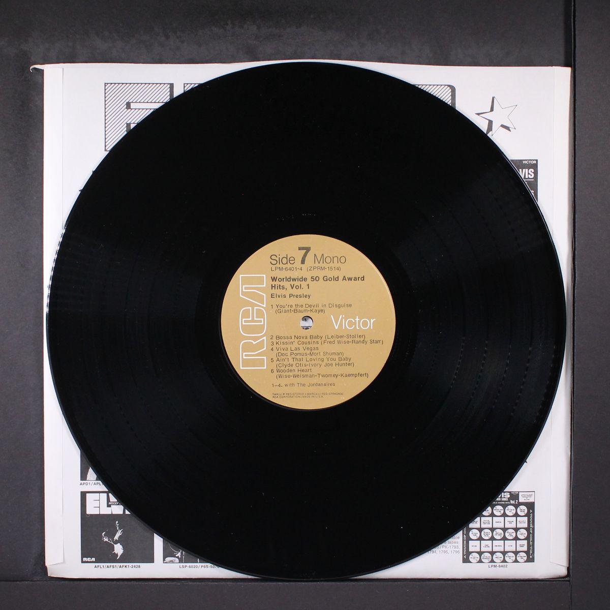 worldwide 50 gold award hits, vol. 1 by ELVIS PRESLEY