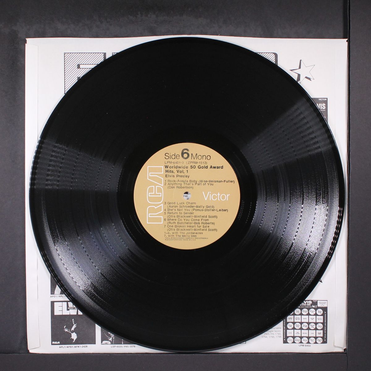 worldwide 50 gold award hits, vol. 1 by ELVIS PRESLEY