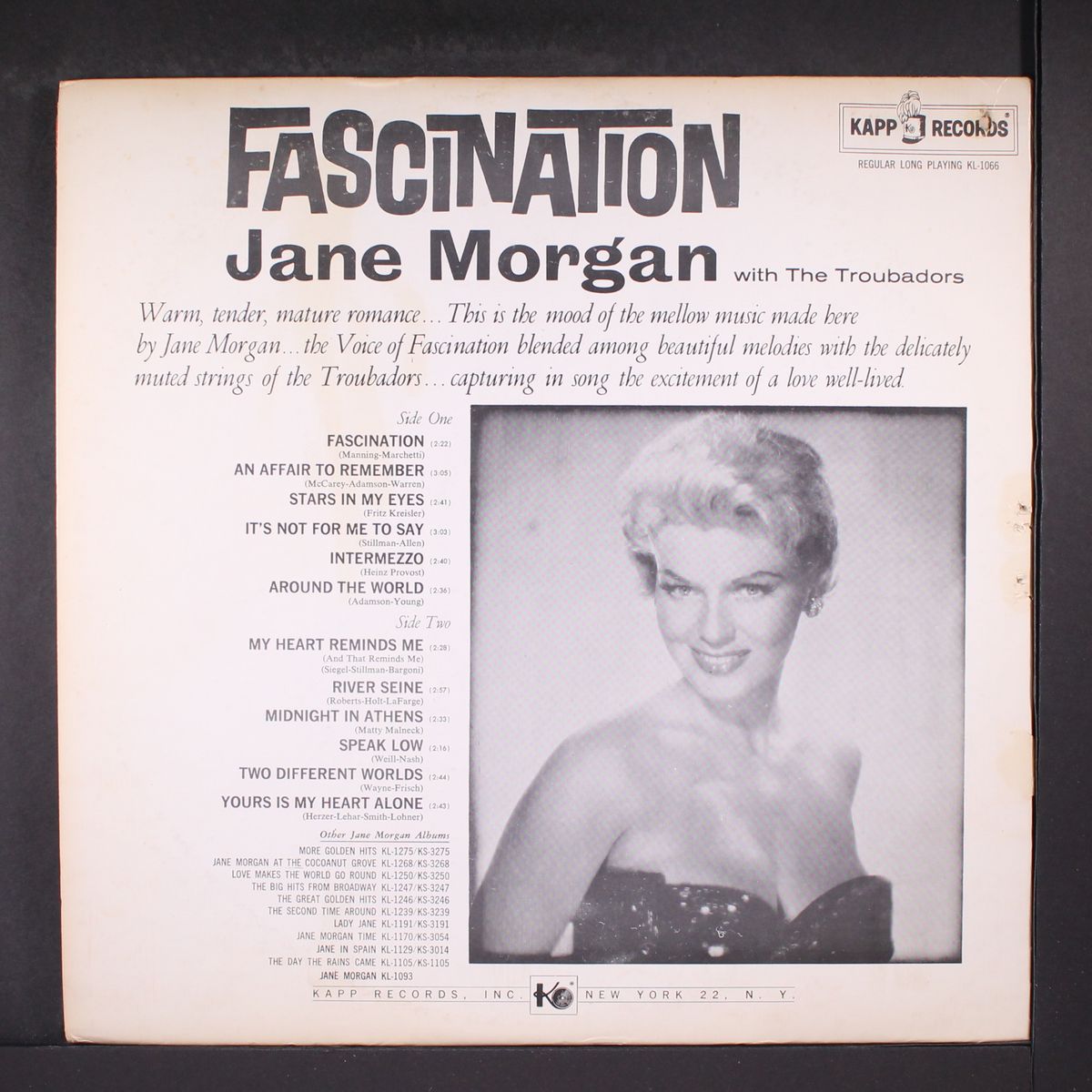 fascination by JANE MORGAN
