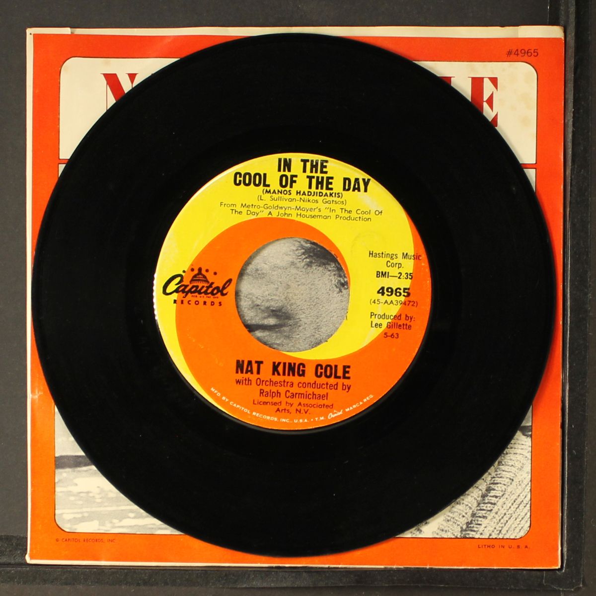 those lazy-hazy-crazy days of summer by NAT KING COLE