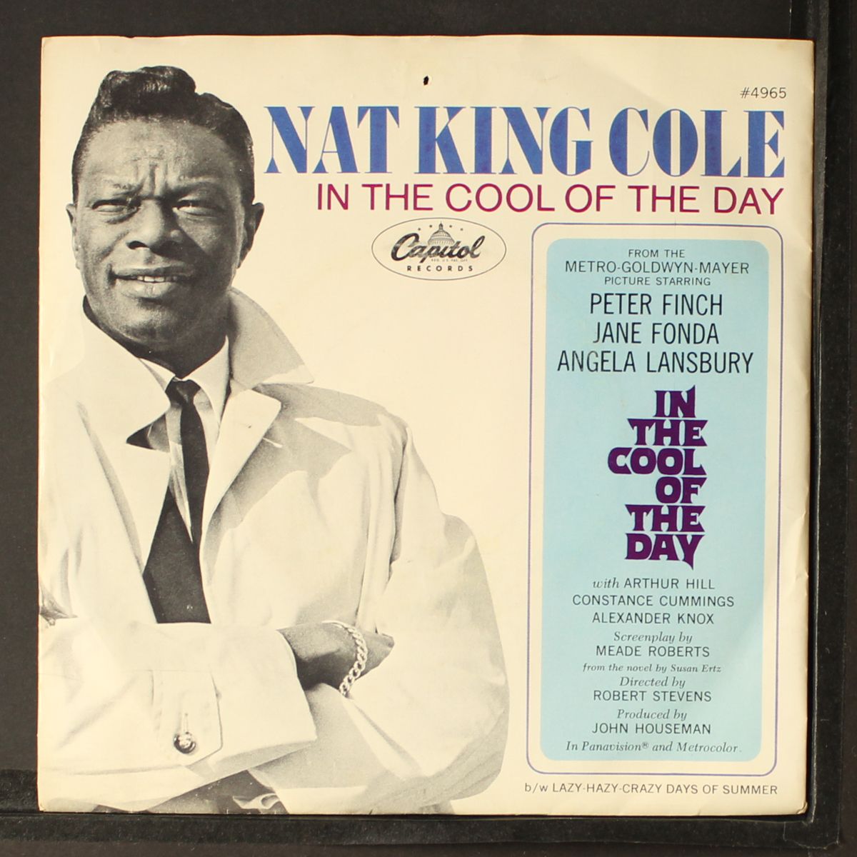 those lazy-hazy-crazy days of summer by NAT KING COLE