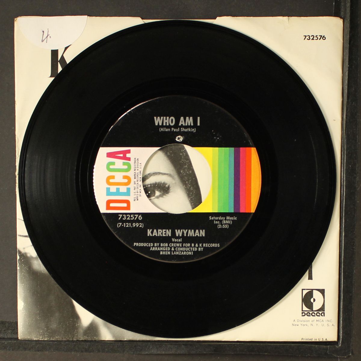 to give / who am i by KAREN WYMAN