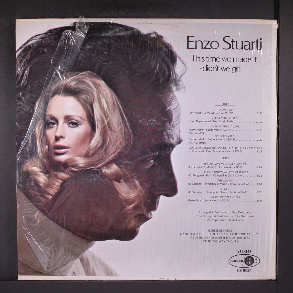 this time we made it-didn't we girl by ENZO STUARTI