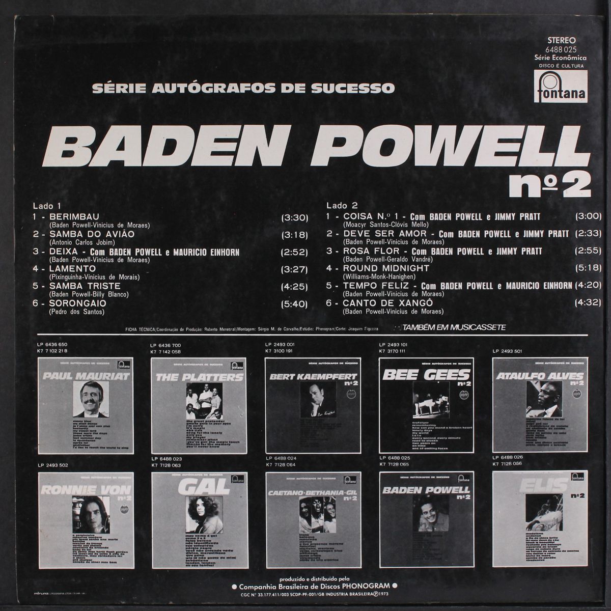 autografos de sucesso by BADEN POWELL