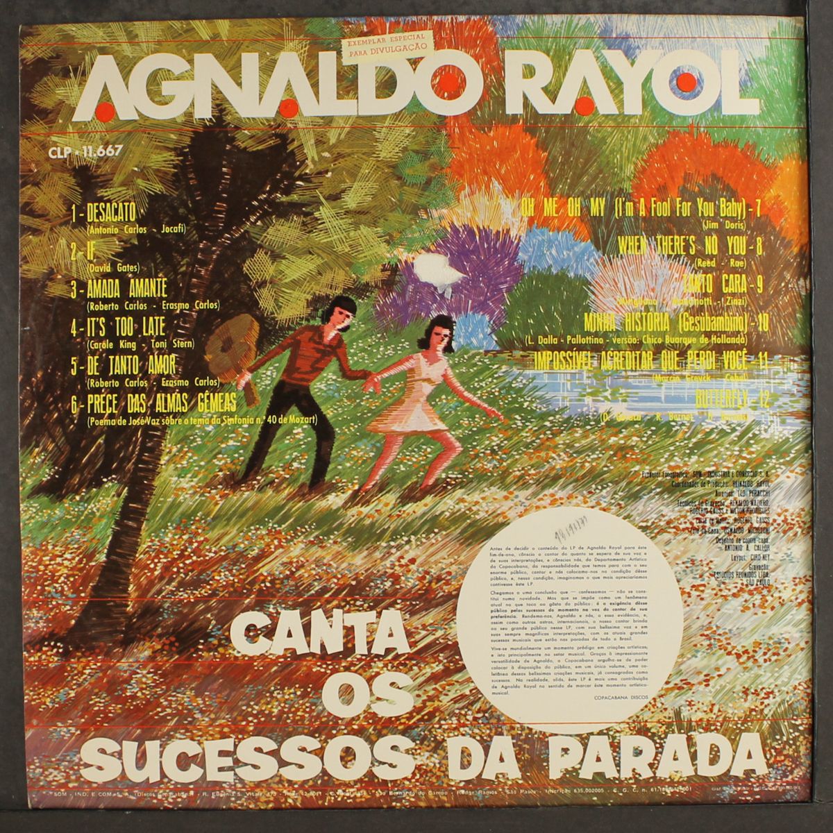 canta os sucessos da parada by AGNALDO RAYOL