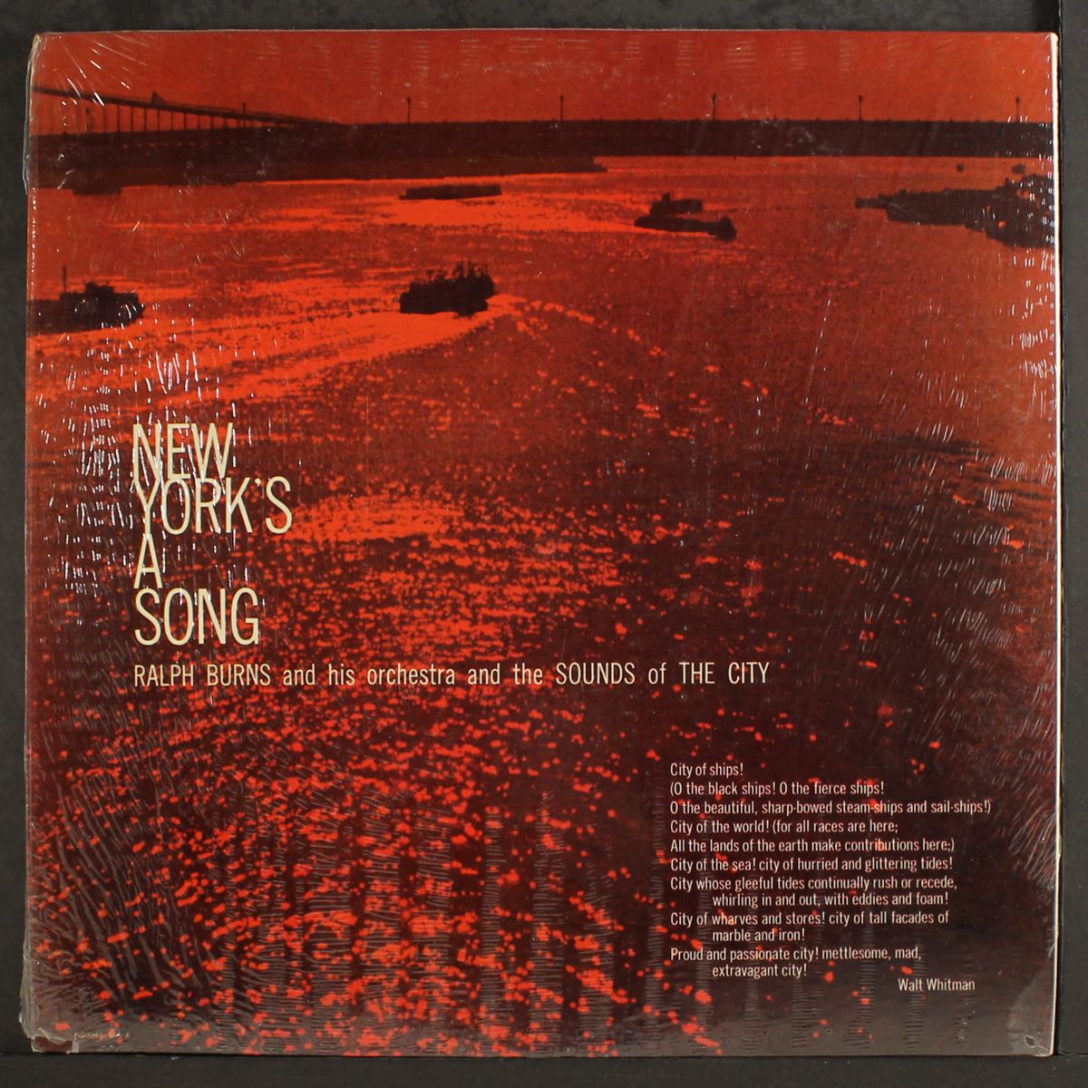 new york's a song by RALPH BURNS