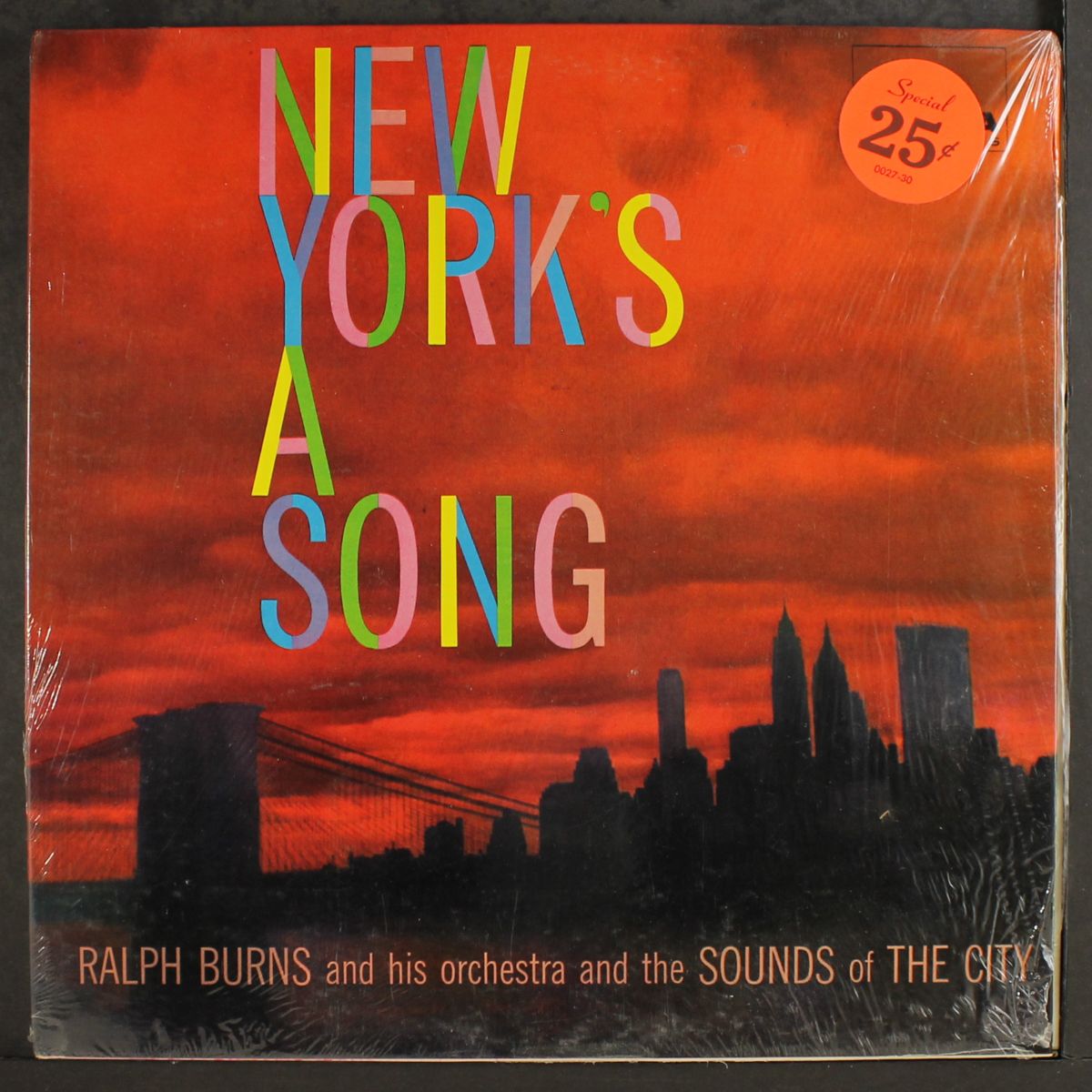 new york's a song by RALPH BURNS