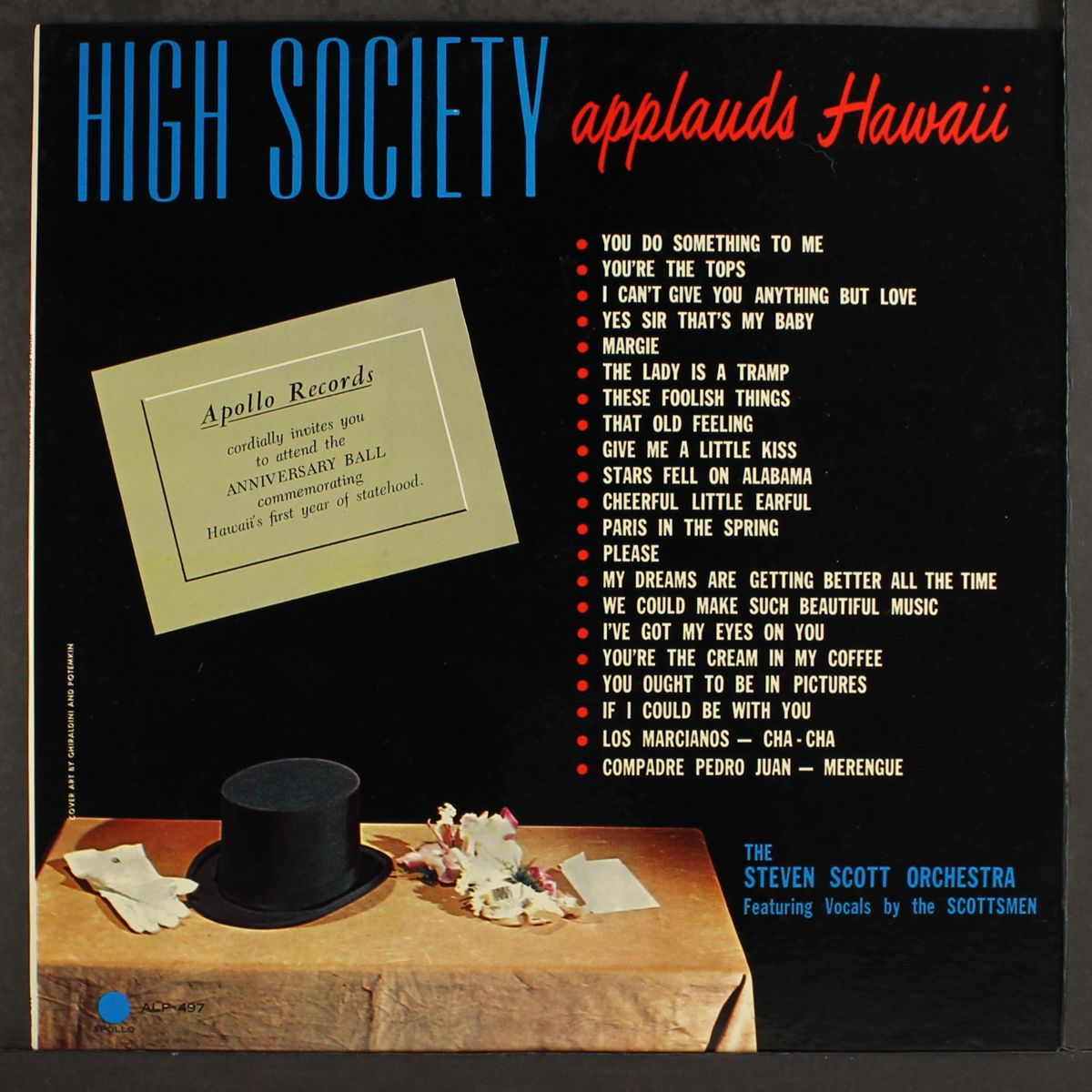 high society applauds hawaii by STEVEN SCOTT