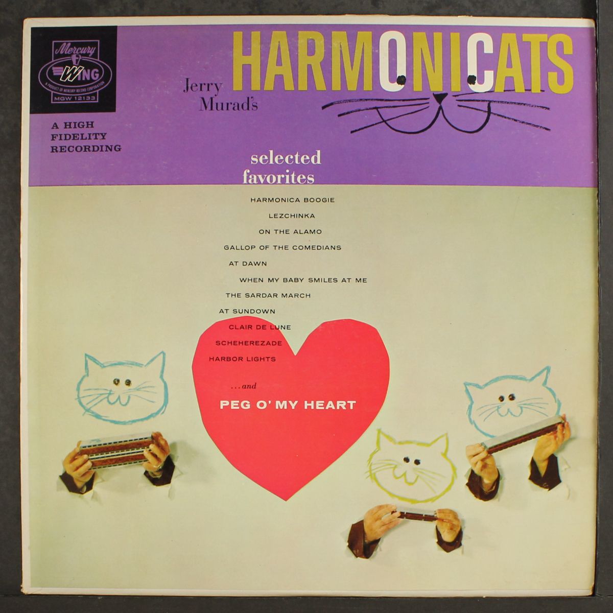 selected favorites by JERRY MURAD'S HARMONICATS