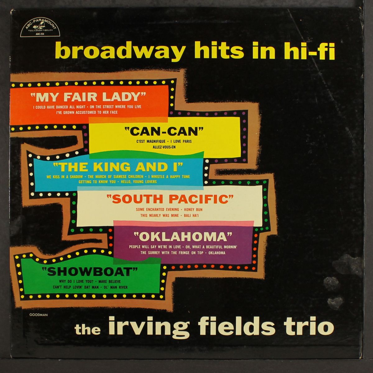 broadway hits in hi-fi by IRVING FIELDS