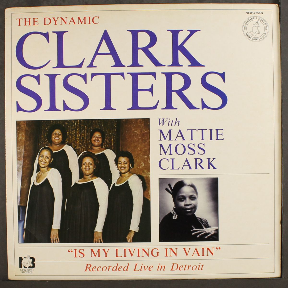 is my living in vain by CLARK SISTERS