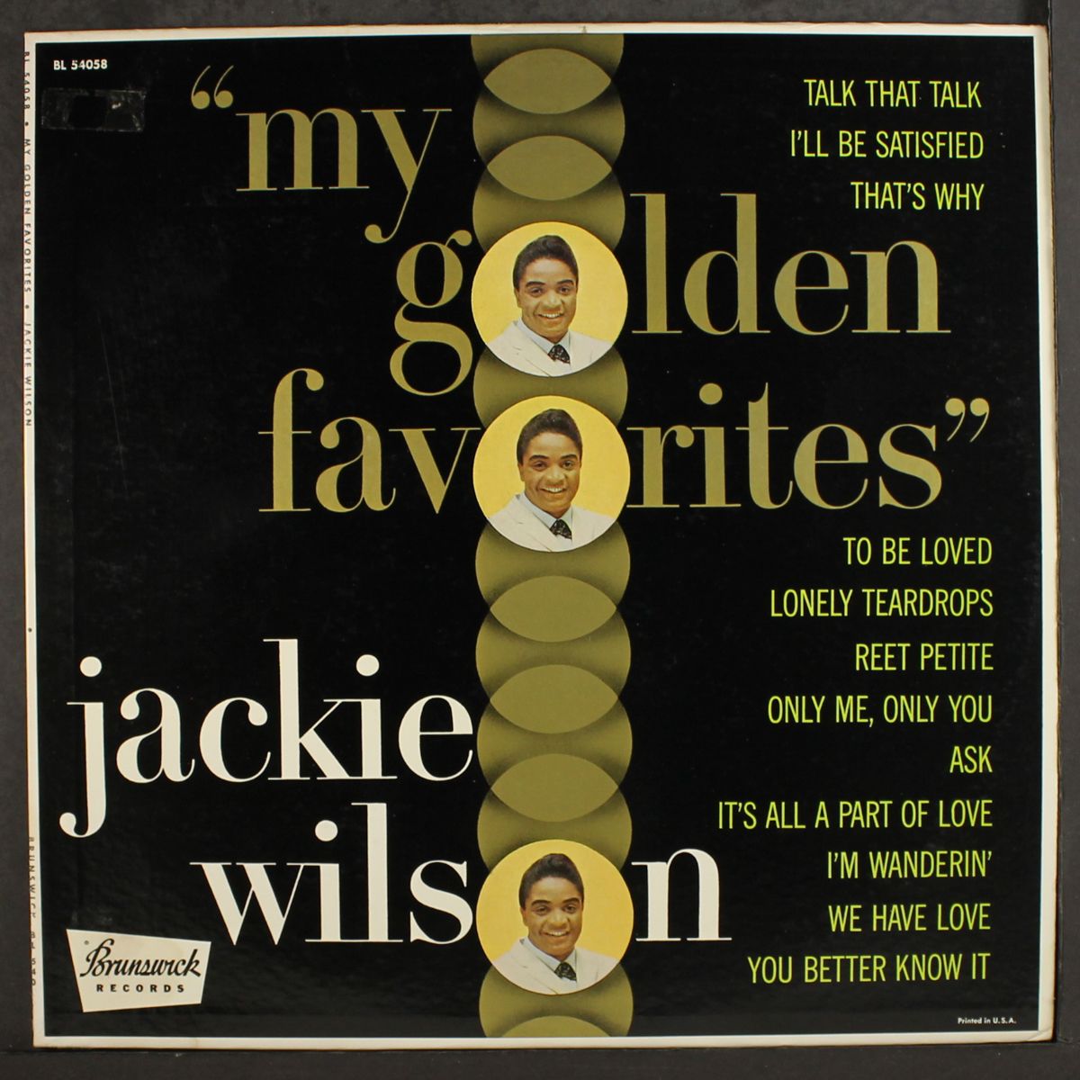 my golden favorites by JACKIE WILSON